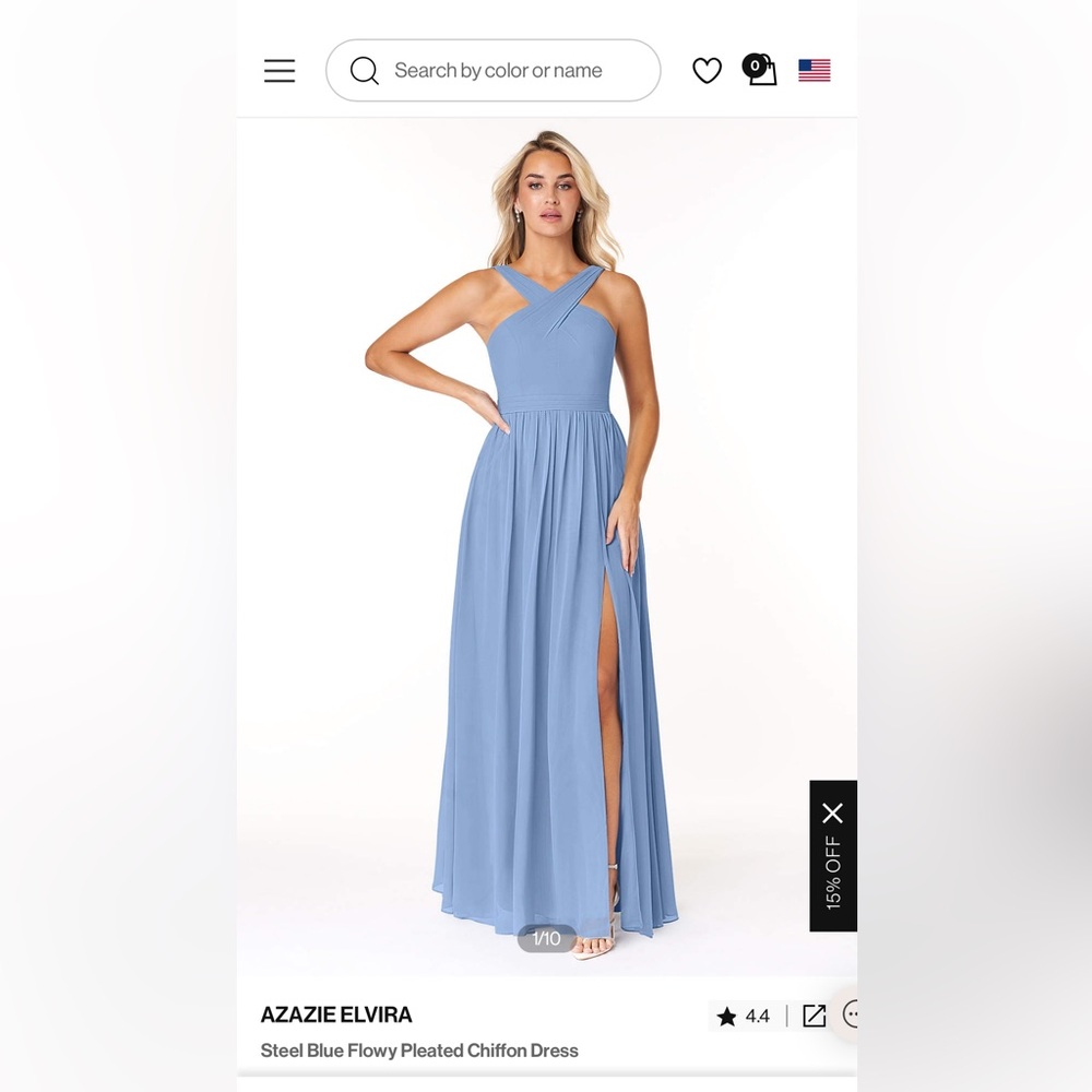 Azazie- Elvira Dress, size A2